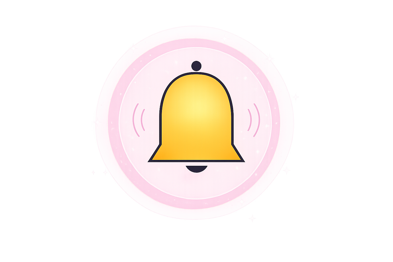 Bell reminder icon
